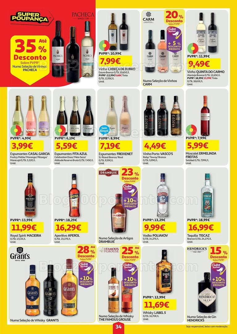 Antevisão Folheto AUCHAN Super Poupança Promoções de 30 julho a 5 agosto